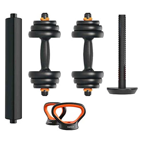 FED Ormanc20V2 Kurzhantel-Set V2 + Stange + Gewicht, 20 kg, Xiaomi FED, anpassbar, Multifunktional, ergonomischer Griff von FED