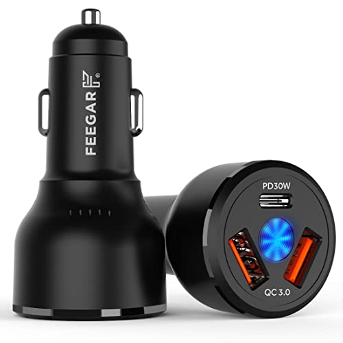 Auto Ladegerät Feegar Rush USB C Zigarettenanzünder USB Kfz Ladegerät 3 Port 66W Power Delivery PD QC 3.0 QC4.0+ Auto Ladegerät Feegar Rush USB C Zigarettenanzünder USB Kfz Ladegerät 3 Port 66W Power Delivery PD QC 3.0 QC4.0+ von FEEGAR F