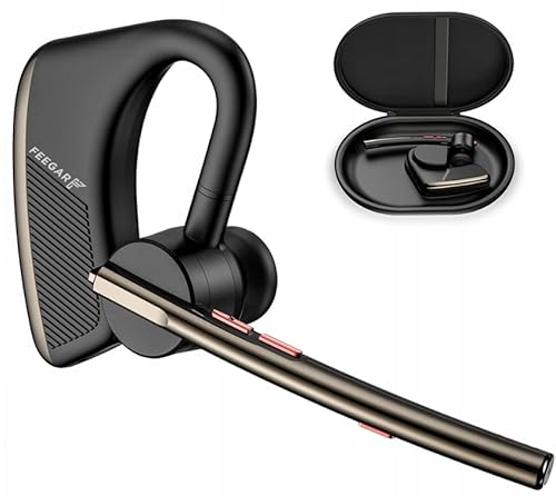 Feegar Bond SE Bluetooth Headset 5.2 Kopfhörer Kabellos 24h Doppelt Mikrofon CVC 8.0 Multipoint Type-C Schnellladung ENC DPS DUAL MIC für iPhone, Android und Laptop Feegar Bond SE Bluetooth Headset 5.2 Kopfhörer Kabellos 24h Doppelt Mikrofon CVC 8.0 Multipoint Type-C Schnellladung ENC DPS DUAL MIC für iPhone, Android und Laptop von FEEGAR F