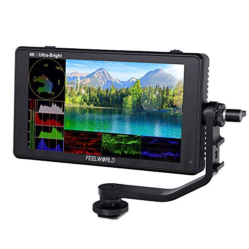 FEELWORLD LUT6S 6 Zoll 2600nits HDR / 3D LUT Touchscreen DSLR-Kamera Feldmonitor mit Wellenform VectorScope Histogramm 3G-SDI 4K HDMI Eingang Ausgang 1920X1080 IPS Panel FEELWORLD LUT6S 6 Zoll 2600nits HDR / 3D LUT Touchscreen DSLR-Kamera Feldmonitor mit Wellenform VectorScope Histogramm 3G-SDI 4K HDMI Eingang Ausgang 1920X1080 IPS Panel von FEELWORLD