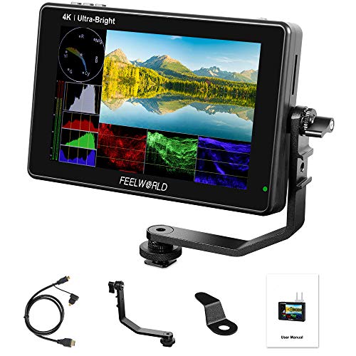 FEELWORLD LUT7 PRO 7 Zoll 2200nits 3D LUT Touchscreen DSLR-Kamera Field Director AC-Monitor mit Wellenform F970 Externe Stromversorgung und Installationskit 4K HDMI-Eingang Ausgang 1920X1200 IPS-Panel FEELWORLD LUT7 PRO 7 Zoll 2200nits 3D LUT Touchscreen DSLR-Kamera Field Director AC-Monitor mit Wellenform F970 Externe Stromversorgung und Installationskit 4K HDMI-Eingang Ausgang 1920X1200 IPS-Panel von FEELWORLD