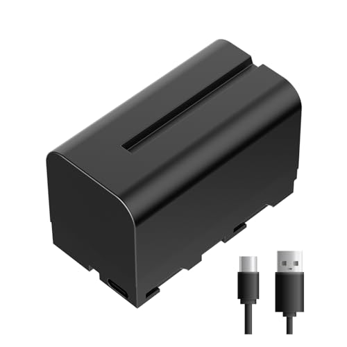 FEELWORLD NP-F750 4400mAh Akku Ersatz für NP-F970 F960 F950 F770 F750 F570 F550, USB-C Schnellladung wiederaufladbar für LED Licht, Kamera Monitor, Drahtlose Übertragung FEELWORLD NP-F750 4400mAh Akku Ersatz für NP-F970 F960 F950 F770 F750 F570 F550, USB-C Schnellladung wiederaufladbar für LED Licht, Kamera Monitor, Drahtlose Übertragung von FEELWORLD
