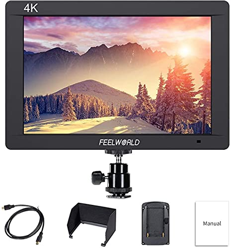 Feelworld FW703 7 Zoll Kamera DSLR Monitor Camera Field Full HD Focus Video Assist 1920x1200 IPS mit 4K HDMI 3G SDI Input Output Histogram von FEELWORLD