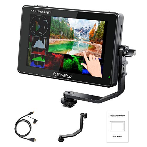 Feelworld LUT7 7 Zoll 2200nit Ultra Bright 3D Lut Touch Screen DSLR Kamera Field Monitor 1920x1200 IPS 4K HDMI DC Output Light Sensor Feelworld LUT7 7 Zoll 2200nit Ultra Bright 3D Lut Touch Screen DSLR Kamera Field Monitor 1920x1200 IPS 4K HDMI DC Output Light Sensor von FEELWORLD