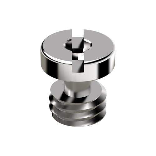 FEICHAO 1/4 Zoll 3/8 Zoll Schraube M3 Positioniersäule Befestigungsschraube Adapter für DSLR Action Kamera Fotografie festes Zubehör (1 Stück 3/8 Zoll Schraube) von FEICHAO