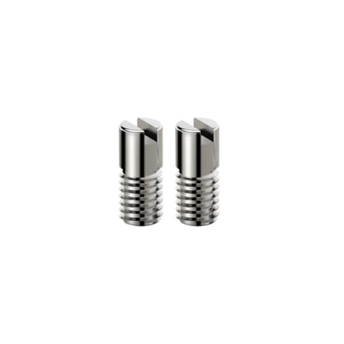 FEICHAO 1/4 Zoll 3/8 Zoll Schraube M3 Positioniersäule Montageschraube Adapter für DSLR Action Kamera Fotografie festes Zubehör (2 Stück D3,0 mm Schraube) von FEICHAO