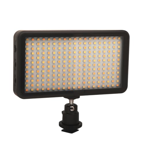 FEICHAO Fülllicht, LED, zweifarbige Temperatur, tragbares Licht für Kameras, Fotografie-Zubehör (Licht) von FEICHAO