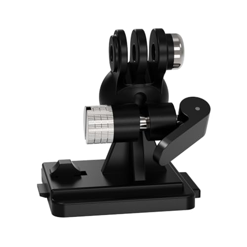 FEICHAO Helmhalterung mit 17-mm-Kugelkopf, feste Basis, kompatibel mit Hero 13/12, Action 5 Pro/4 Sportkamera (Set B) von FEICHAO