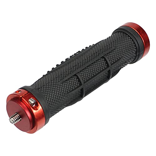 FEICHAO Kamera-Gummi-Griff, Stativ-Halterung, klein, Hand-Stabilisator, 6,35 mm Schraube, Stativstange für Gimbal DSLR-Kamera (Griff) von FEICHAO