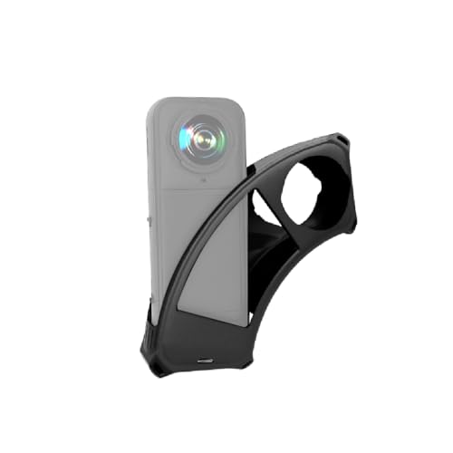 FEICHAO Kamera Schutzhülle Anti-Scratch Silikon Hülle Kompatibel mit X5 Panoramakamera (Schwarz) von FEICHAO