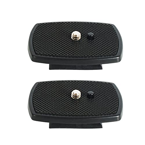 FEICHAO Kamerastativ-Adapter mit Schnellwechselplatte, kompatibel mit Amazon Basics 60 Zoll Stativ,VCT668 ST666 690, 2 Stück von FEICHAO