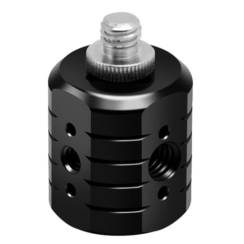 FEICHAO Stativ-Adapter 1/4 Zoll 3/8 Zoll Schraubenloch Verlängerung Halterung für DSLR-Kamera-Monitor Magic Arm, Z51137 FEICHAO Stativ-Adapter 1/4 Zoll 3/8 Zoll Schraubenloch Verlängerung Halterung für DSLR-Kamera-Monitor Magic Arm, Z51137 von FEICHAO