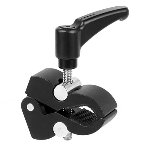FEICHAO Verstellbare Reibung Gelenkkrabbe Klemme Clip Universal Magic Arm Halterung für DSLR Kamera Monitor (Klemmclip) von FEICHAO