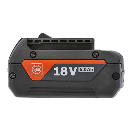 FEIN Akku-Pack GBA 18 V 5,0 AH AS, Li-Ionen-Akku, Kompatibel mit allen 18V Akku-Geräten mit AMPShare oder Bosch Professional 18V Akku-Schnittstelle FEIN Akku-Pack GBA 18 V 5,0 AH AS, Li-Ionen-Akku, Kompatibel mit allen 18V Akku-Geräten mit AMPShare oder Bosch Professional 18V Akku-Schnittstelle von FEIN
