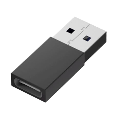 USB auf USB C Adapter, USB Adapter, USB 3.0 Stecker auf USB C Buchse Adapter Datenübertragung, USB auf USB Typ C Adapter Kompatibel mit Mehrere USB OTG Geräte von FEINODI
