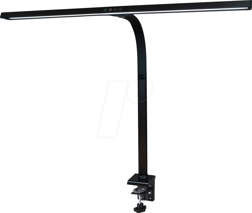 SKT LTL00321 - LED-Schreibtischlampe, 16 W, mit Klemmhalter, schwarz von FEINTECH