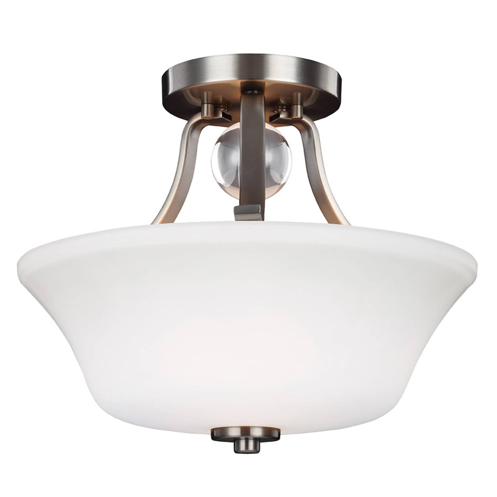 Abstands-Deckenleuchte Evington, nickel Abstands-Deckenleuchte Evington, nickel von FEISS