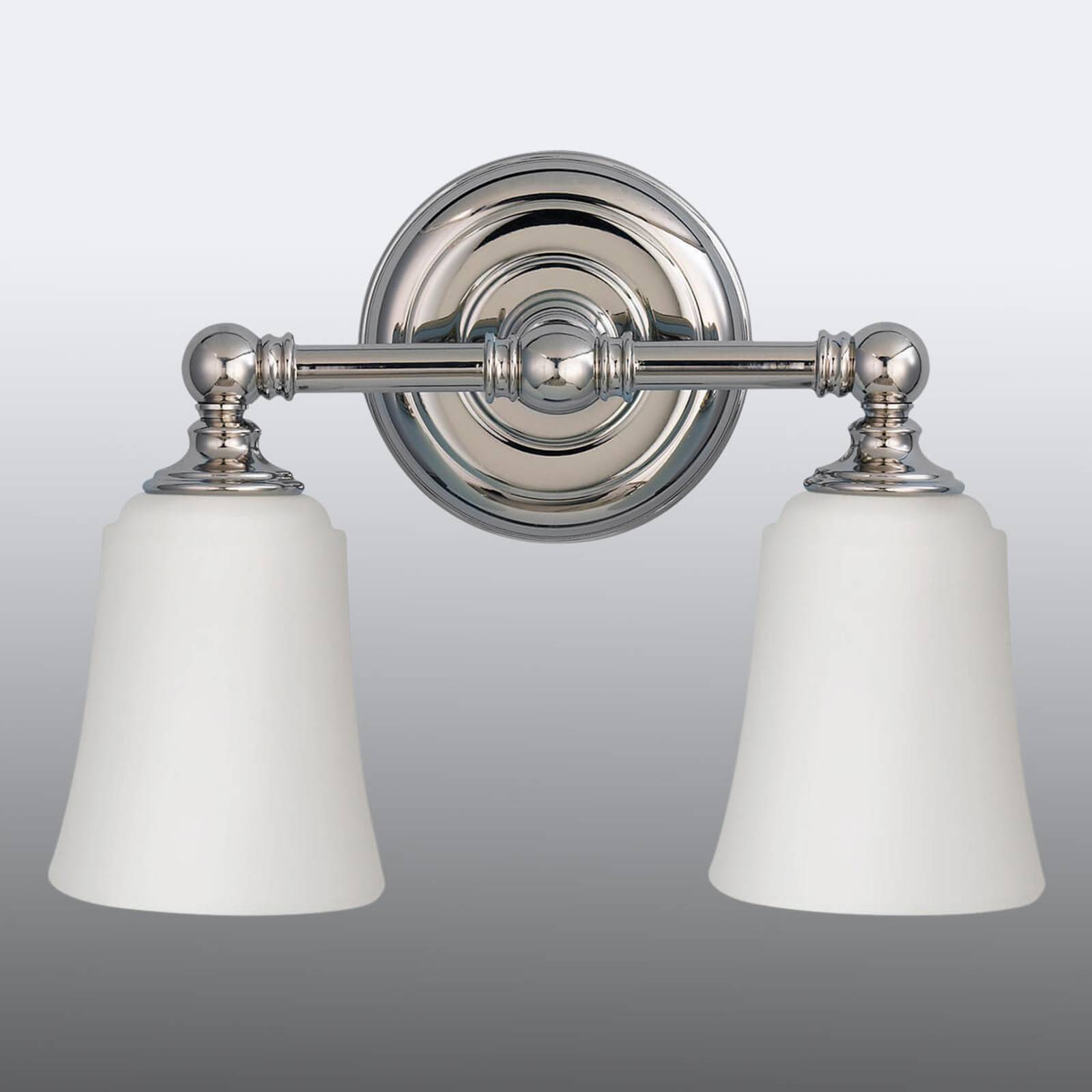 LED-Badezimmer-Wandlampe Huguenot Lake, 2-flammig LED-Badezimmer-Wandlampe Huguenot Lake, 2-flammig von FEISS