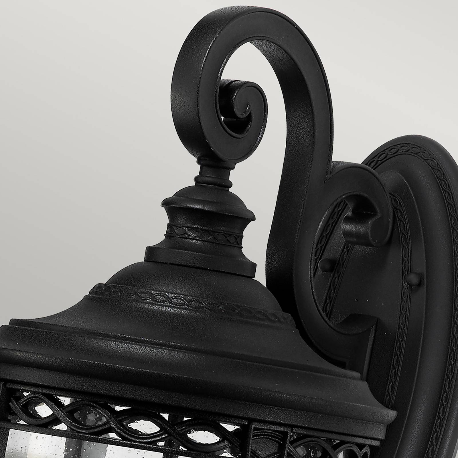 Wandlaterne English Bridle IP44 Ø 26,7 cm schwarz Wandlaterne English Bridle IP44 Ø 26,7 cm schwarz von FEISS