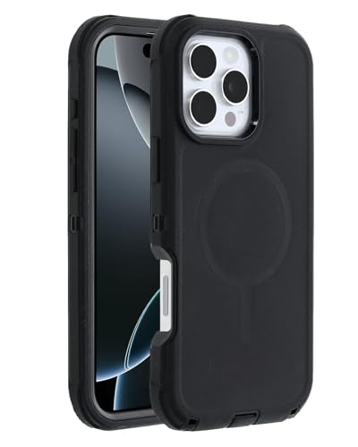 FEIYAR HOME Schutzhülle für iPhone 16 Pro Max mit 4 Schutzhüllen, Militärqualität, stoßfest, strapazierfähig, Schwarz FEIYAR HOME Schutzhülle für iPhone 16 Pro Max mit 4 Schutzhüllen, Militärqualität, stoßfest, strapazierfähig, Schwarz von FEIYAR HOME