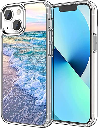 Entworfen für iPhone 11 Hülle, ästhetische Strandwelle, Sonnenuntergang, transparent, TPU, schmal, stoßfest, Schutzhülle Entworfen für iPhone 11 Hülle, ästhetische Strandwelle, Sonnenuntergang, transparent, TPU, schmal, stoßfest, Schutzhülle von FEIZHIRUNAI