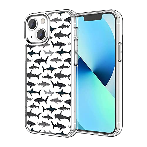 FEIZHIRUNAI Schutzhülle für iPhone 13 Pro, stoßfest, transparent, weiche TPU-Hülle, Billhead Shark Print, kabelloses Aufladen, erhöhte Einfassungen FEIZHIRUNAI Schutzhülle für iPhone 13 Pro, stoßfest, transparent, weiche TPU-Hülle, Billhead Shark Print, kabelloses Aufladen, erhöhte Einfassungen von FEIZHIRUNAI
