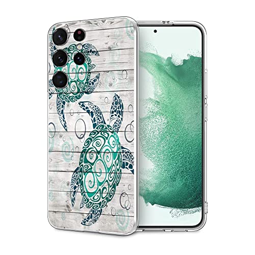 FEIZHIRUNAI Schildkröte Meer Marine Tier Hülle für Samsung Galaxy S23 Ultra TPU Slim Stoßfest Schutzhülle von FEIZHIRUNAI