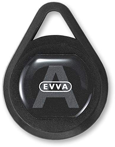 EVVA AirKey zusätzlicher KeyTag für AirKey Zylinder - Identmedium Schlüsselanhänger - 1 Stück - schwarz von FELGNER