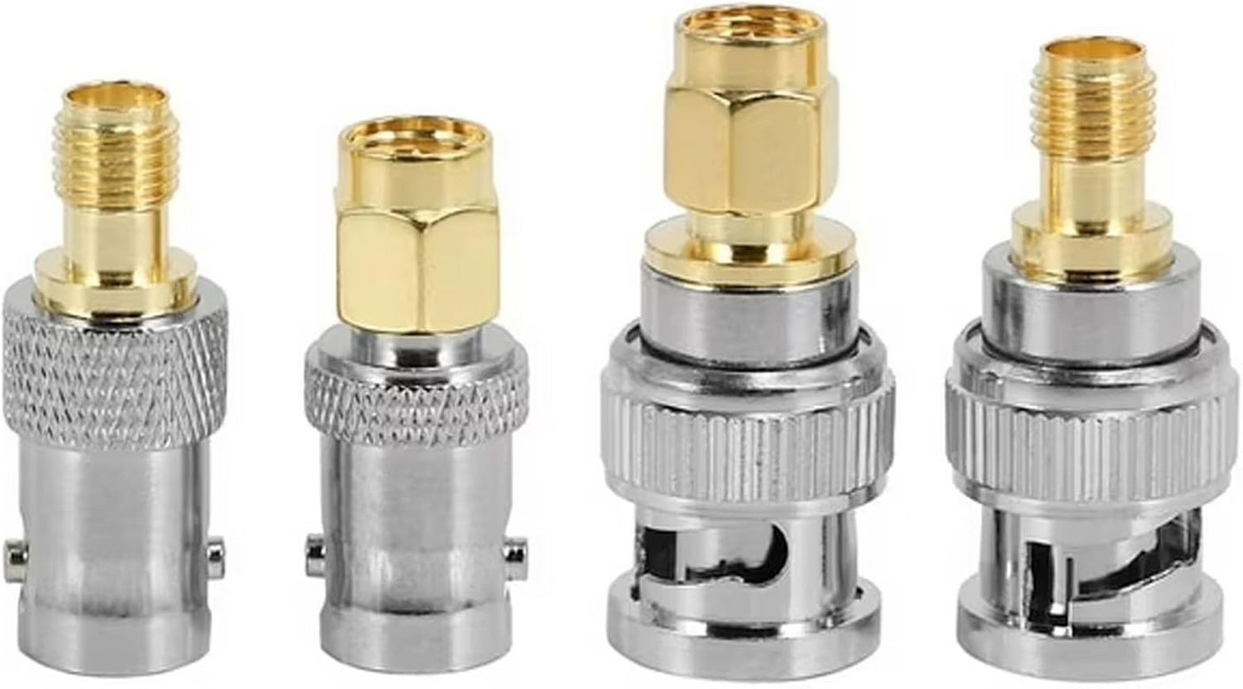 FELIXLEO 4-teiliges Antennenadapter Set Koaxial RF Stecker BNC auf SMA Stecker Adapter von FELIXLEO
