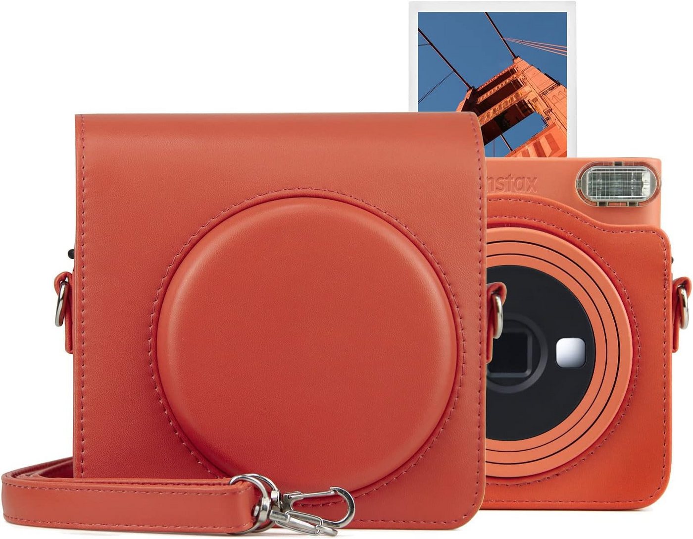 FELIXLEO Kameratasche Fuji Instax SQ1 Camera PLeather Protective Case von FELIXLEO