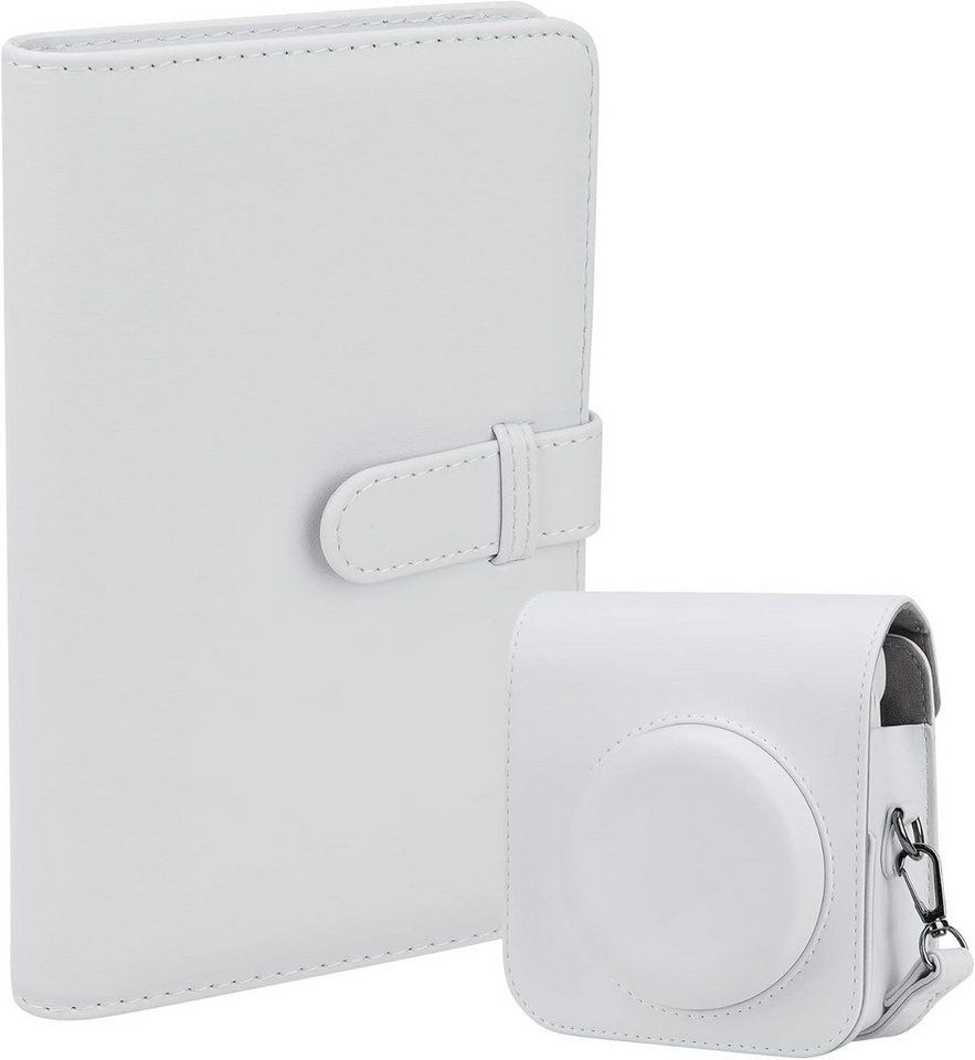 FELIXLEO Kameratasche Protective Leather Case Cover for Fujifilm Instax Mini 12 Instant von FELIXLEO