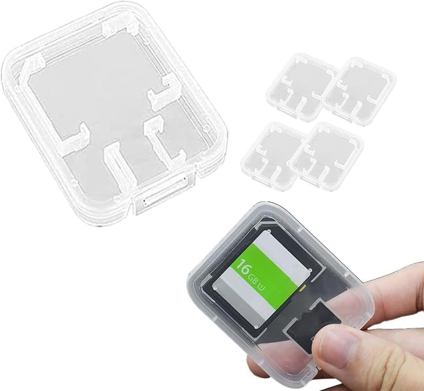 FELIXLEO Schutz-Set 10 Stück SD Karten Aufbewahrung sd Karten hülle TF Card Case von FELIXLEO