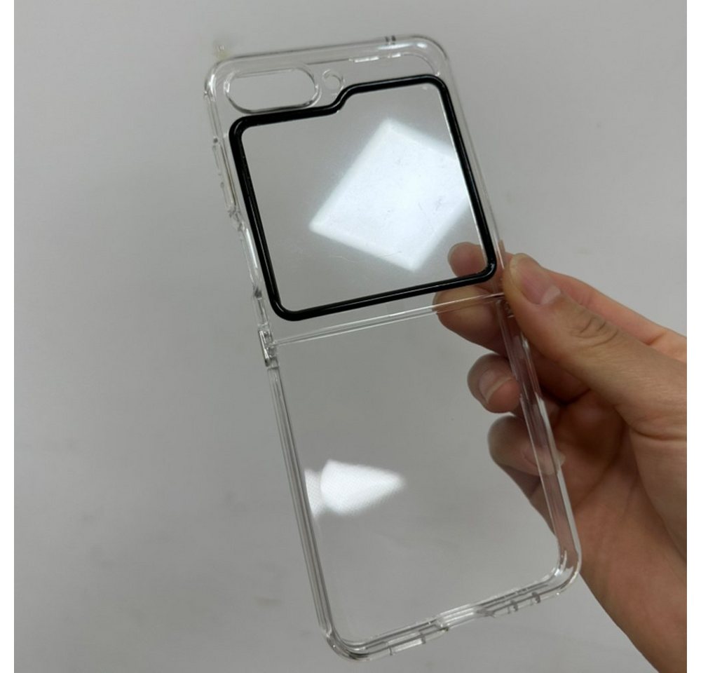 FELIXLEO Smartphone-Hülle Hülle für Samsung Galaxy Z Flip 5 5G, Transparent von FELIXLEO