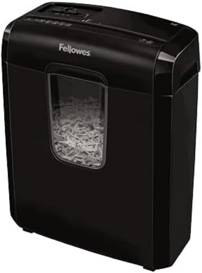FELLOWES Aktenvernichter Fellowes Powershred 6C Aktenvernichter Partikelschnitt (P4) 11L von FELLOWES
