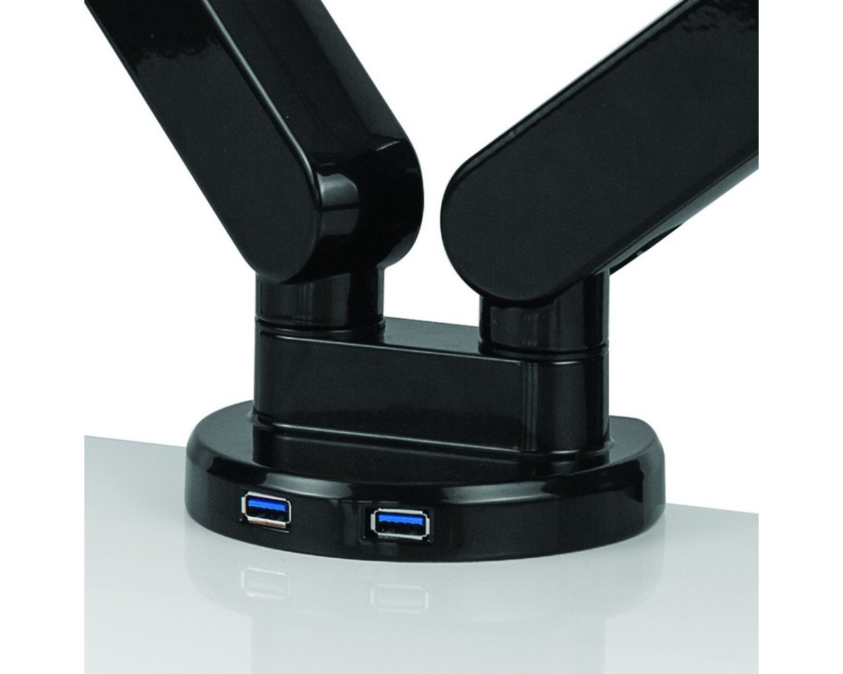 FELLOWES Monitorarm Platinum Series 2-fach schwarz Monitor-Halterung FELLOWES Monitorarm Platinum Series 2-fach schwarz Monitor-Halterung von FELLOWES