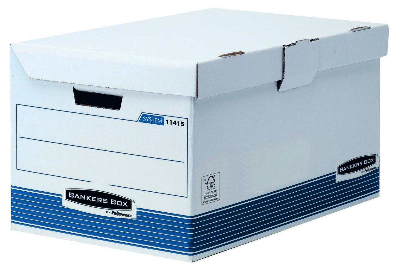 Fellowes Archivboxen für Ordner 39,0 x 56,0 x 31,0 cm von FELLOWES