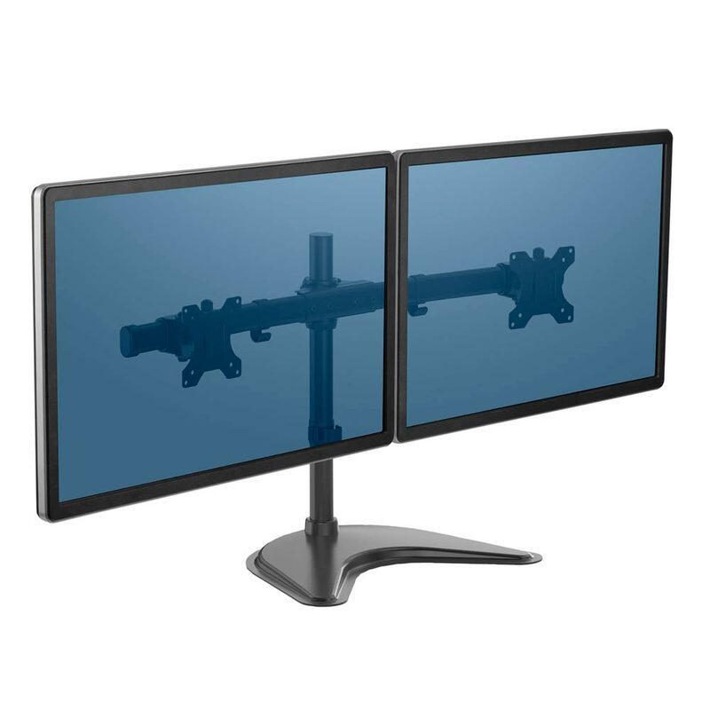 Fellowes Monitor-Halterung Dual schwarz von FELLOWES