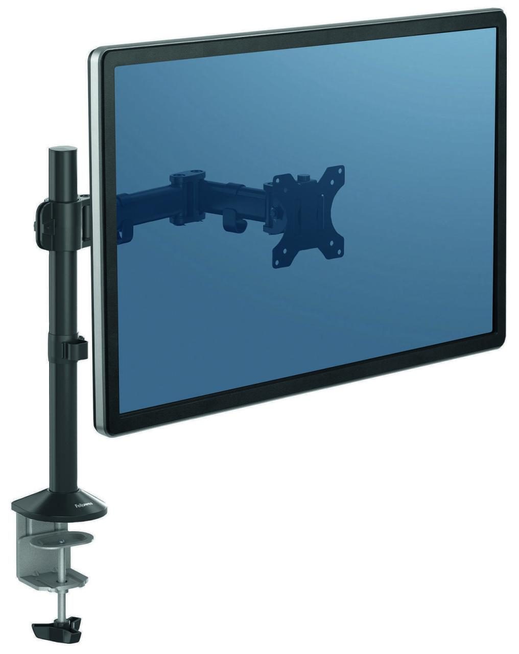 Fellowes Monitor-Halterung Reflex Single schwarz von FELLOWES