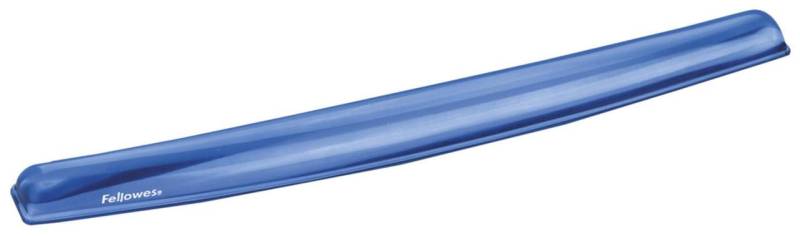 Fellowes Tastatur-Handballenauflage Crystals Gel blau von FELLOWES
