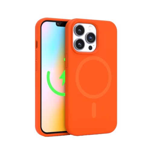 FELONY CASE - Stilvolle Neonorange Handyhülle für iPhone 15 Pro Max, kompatibel mit MagSafe - 360° Stoßfeste Schutzhüllen Entwickelt für Apple iPhone 15 Pro Max FELONY CASE - Stilvolle Neonorange Handyhülle für iPhone 15 Pro Max, kompatibel mit MagSafe - 360° Stoßfeste Schutzhüllen Entwickelt für Apple iPhone 15 Pro Max von FELONY CASE