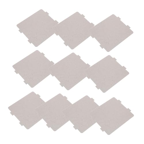 FELTECHELECTR 10er-Pack Universal-Mikrowellenherd-Glimmerplattenabdeckung Wärmedämmplatte Mikrowellen-Wellenleiterplatte Ersatz für Mikrowellenherd-Teile FELTECHELECTR 10er-Pack Universal-Mikrowellenherd-Glimmerplattenabdeckung Wärmedämmplatte Mikrowellen-Wellenleiterplatte Ersatz für Mikrowellenherd-Teile von FELTECHELECTR