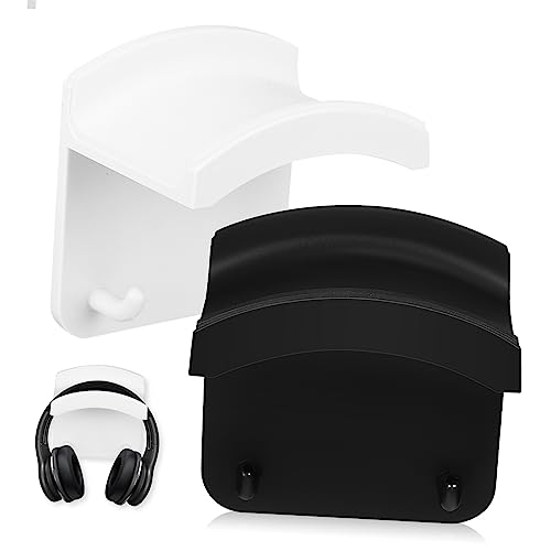 FELTECHELECTR 2Stücke Wandhalterung für Kopfhörer Teiliges Selbstklebend mit Doppelhaken Einsetzbar für Gaming Headsets Heimarbeitsplätze aus Langlebigem Material FELTECHELECTR 2Stücke Wandhalterung für Kopfhörer Teiliges Selbstklebend mit Doppelhaken Einsetzbar für Gaming Headsets Heimarbeitsplätze aus Langlebigem Material von FELTECHELECTR