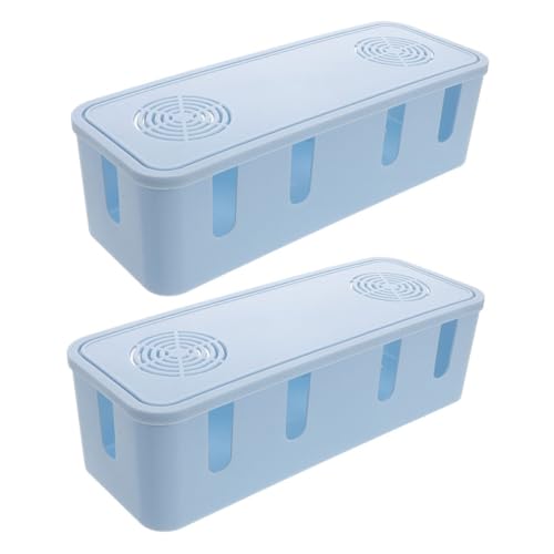 FELTECHELECTR 2pcs -Kabel Organizer Box Desk Kordkabelverwaltung Zum Ladeadapter Mit Hoher Kapazität Netzkordkabelbox Draht Organizer Kordkleiderbox FELTECHELECTR 2pcs -Kabel Organizer Box Desk Kordkabelverwaltung Zum Ladeadapter Mit Hoher Kapazität Netzkordkabelbox Draht Organizer Kordkleiderbox von FELTECHELECTR