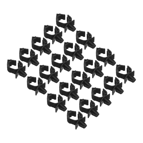 FELTECHELECTR 50Stücke Kabelhalter für Auto Selbstklebende Kabelmanagement Clips Langlebige Kabelbinder für Fahrzeugkabel Organizer Einfache Installation Schwarz für Kabelführung von FELTECHELECTR