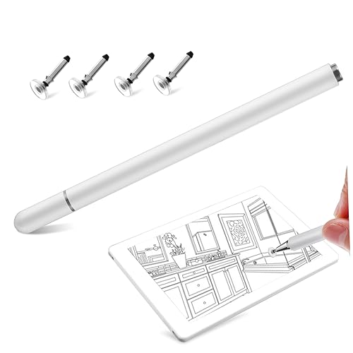 FELTECHELECTR Kapazitiver Eingabestift Für Mini-Bleistift Touchscreen-Stift 4 Ersatzspitzen Hochpräzises Schreiben Kein Verkratzen Keine Verzögerung FELTECHELECTR Kapazitiver Eingabestift Für Mini-Bleistift Touchscreen-Stift 4 Ersatzspitzen Hochpräzises Schreiben Kein Verkratzen Keine Verzögerung von FELTECHELECTR