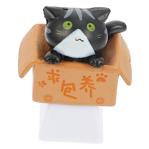 FELTECHELECTR Mechanische Tastatur Tastenkappe Kitten Keycap. Süße Katzenpfoten-tastenkappe Cat Esc Keycaps. Kätzchen-tastenkappe Katzenpalmen-tastenkappe Unterseite Pbt Karikatur Anpassen R4 von FELTECHELECTR