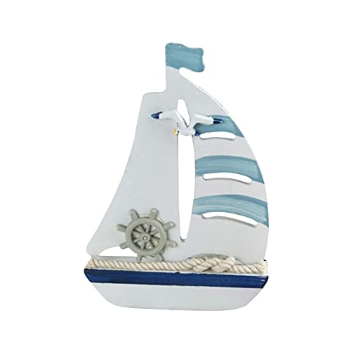 FENGHUNAYUE Segelboot Dekoration Nautische Ornamente Mini Aus Holz für Zuhause, Schlafzimmer, Büro, Schreibtisch, Handwerk, Seemann, nautisches Geschenk FENGHUNAYUE Segelboot Dekoration Nautische Ornamente Mini Aus Holz für Zuhause, Schlafzimmer, Büro, Schreibtisch, Handwerk, Seemann, nautisches Geschenk von FENGHUNAYUE