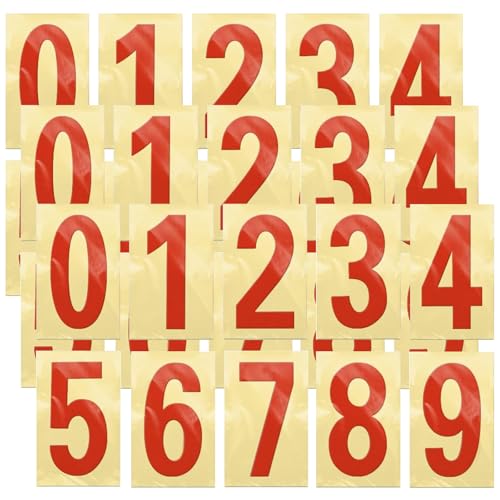 Hausnummer Klebend Klebezahlen Wetterfest Reflektierende Nummernaufkleber Number Stickers Groß Zahlen Aufkleber Selbstklebende Türnummer Mailbox Rot Numbers Vinyl Wasserdichte 3 Zoll für Briefkästen Hausnummer Klebend Klebezahlen Wetterfest Reflektierende Nummernaufkleber Number Stickers Groß Zahlen Aufkleber Selbstklebende Türnummer Mailbox Rot Numbers Vinyl Wasserdichte 3 Zoll für Briefkästen von FENGQQKJ