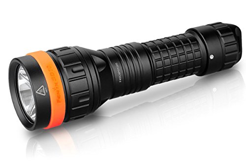 Fenix SD10 Taschenlampe, Schwarz, Orange, Aluminium, IPX8, 1 m, 1 Lampen von FENIX