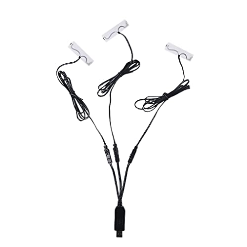 3-in-1 AA-Batterie-Eliminator, USB-Netzteil, ersetzt 1-4 Stück 1,5 V AA-Batterien für Uhrkamera, Gameboy, Taschenlampe, Radio von FENOHREFE